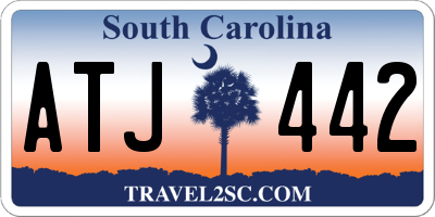 SC license plate ATJ442