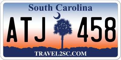 SC license plate ATJ458