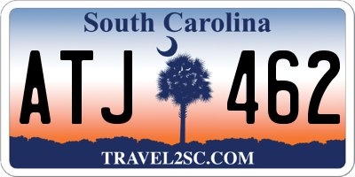 SC license plate ATJ462