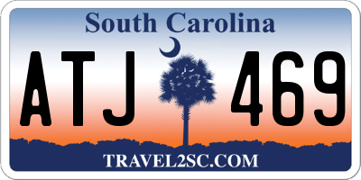 SC license plate ATJ469