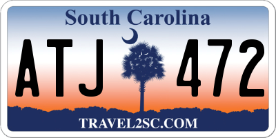 SC license plate ATJ472