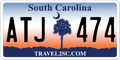 SC license plate ATJ474