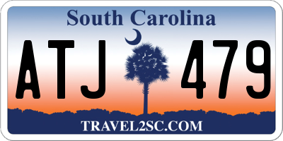 SC license plate ATJ479