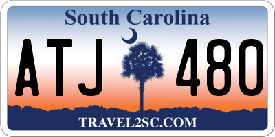 SC license plate ATJ480