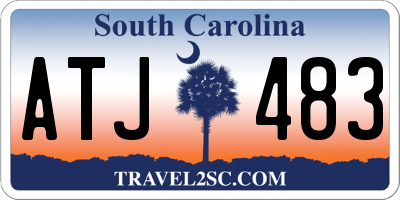 SC license plate ATJ483