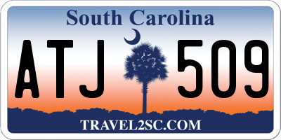SC license plate ATJ509