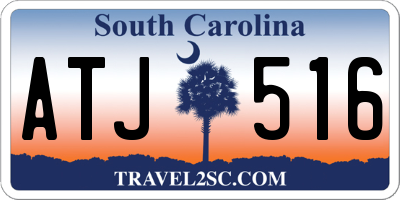 SC license plate ATJ516