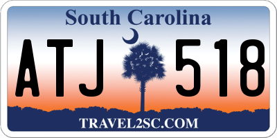 SC license plate ATJ518