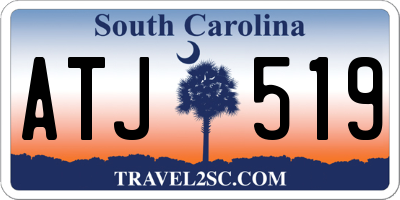SC license plate ATJ519