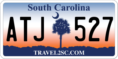 SC license plate ATJ527
