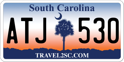 SC license plate ATJ530