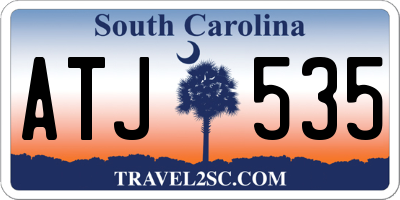 SC license plate ATJ535
