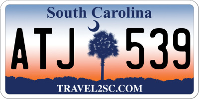 SC license plate ATJ539