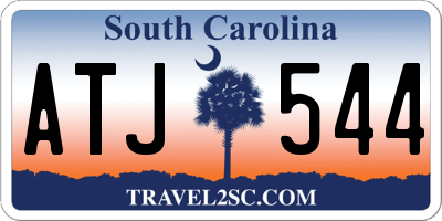 SC license plate ATJ544