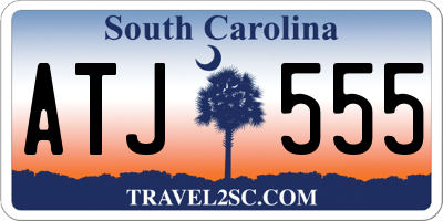 SC license plate ATJ555