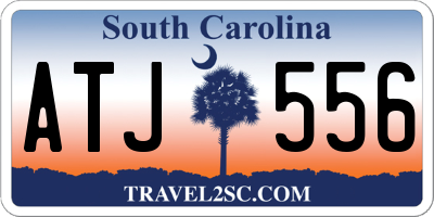 SC license plate ATJ556