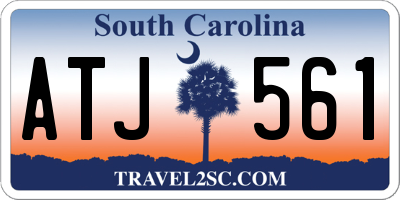 SC license plate ATJ561