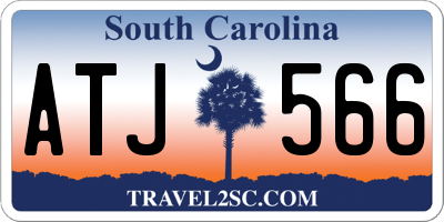 SC license plate ATJ566