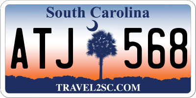 SC license plate ATJ568