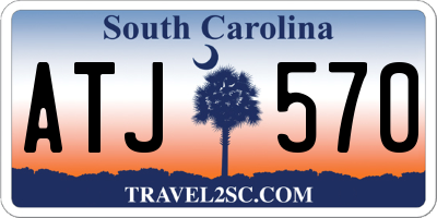 SC license plate ATJ570