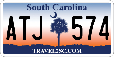 SC license plate ATJ574