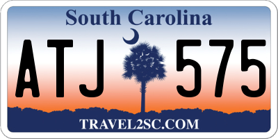 SC license plate ATJ575