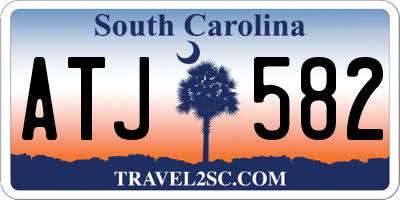 SC license plate ATJ582