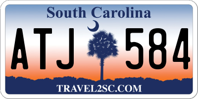 SC license plate ATJ584