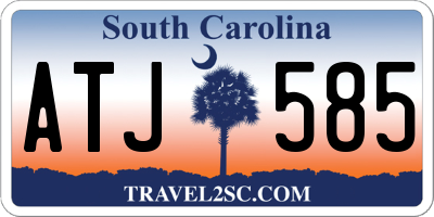 SC license plate ATJ585