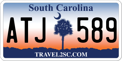 SC license plate ATJ589