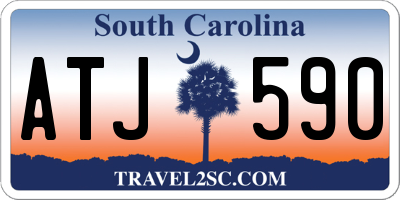 SC license plate ATJ590