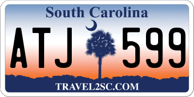 SC license plate ATJ599