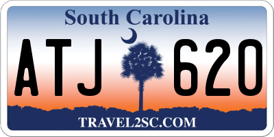 SC license plate ATJ620