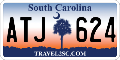 SC license plate ATJ624