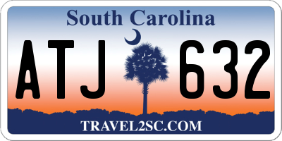 SC license plate ATJ632