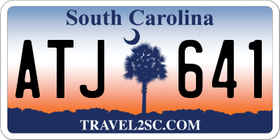 SC license plate ATJ641