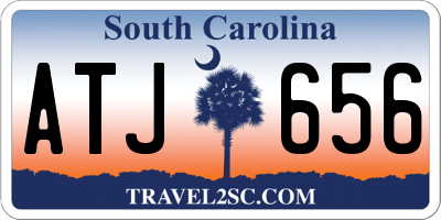 SC license plate ATJ656