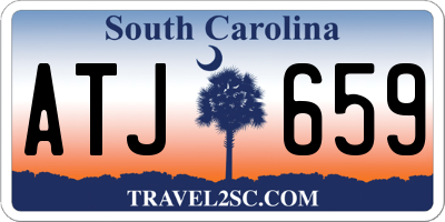 SC license plate ATJ659
