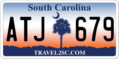 SC license plate ATJ679