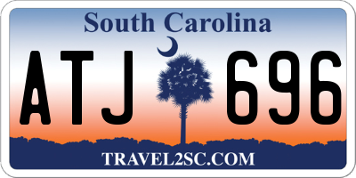 SC license plate ATJ696