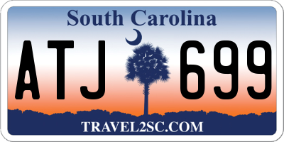 SC license plate ATJ699