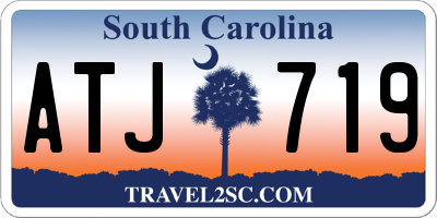 SC license plate ATJ719