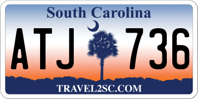 SC license plate ATJ736