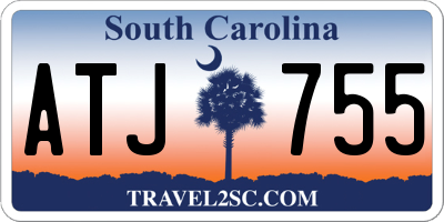 SC license plate ATJ755