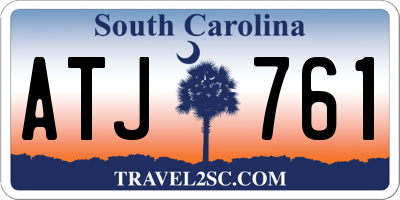 SC license plate ATJ761