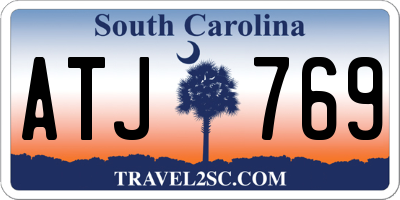 SC license plate ATJ769