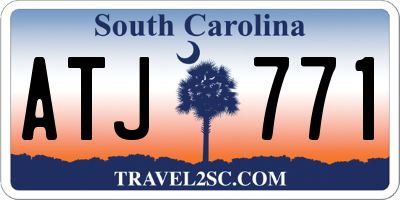 SC license plate ATJ771