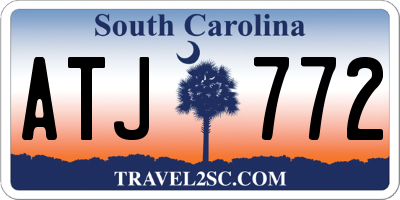 SC license plate ATJ772