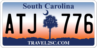 SC license plate ATJ776