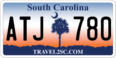 SC license plate ATJ780